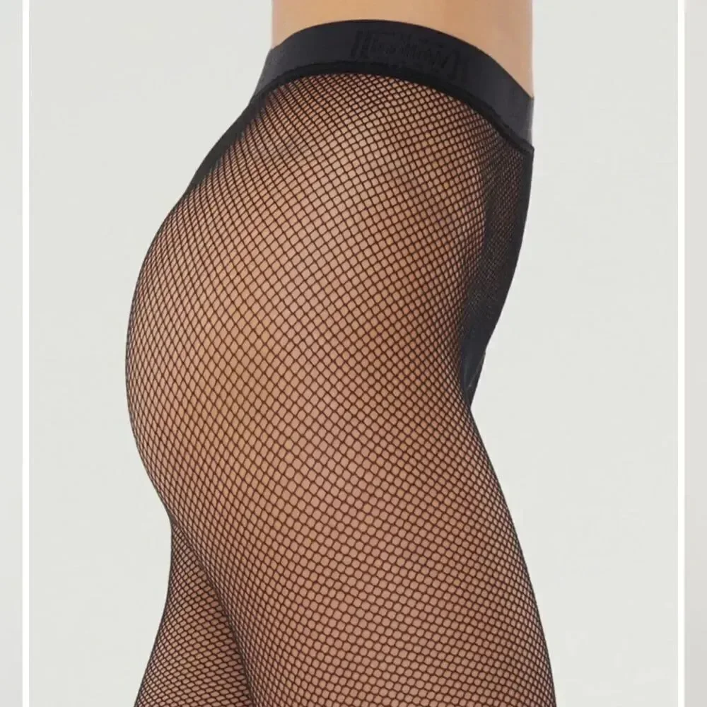 NWT Wolford TWENTIES ECONYL TIGHTS LEGGINGS NET • TWENTIES FISHNET medium
